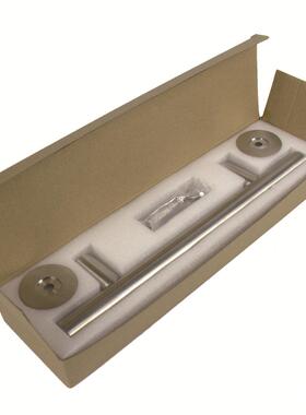 现货美式谷仓移室门玻璃门拉手把不锈钢圆管把手77013用内木门通