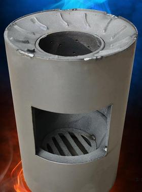 加厚款无烟气两炉火炉灶新化款柴煤用取暖66542炉冬季柴农村家用