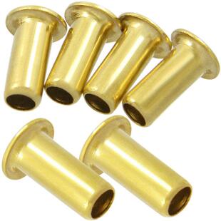 全空心铜铆钉H65黄铜brass铜eyelet雞眼钉孔眼铜鸡眼扣RIVET打孔