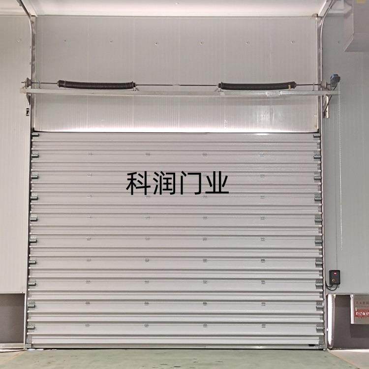 工业滑升门电动自动感应高位门板优质大门安全升降密封保温工厂