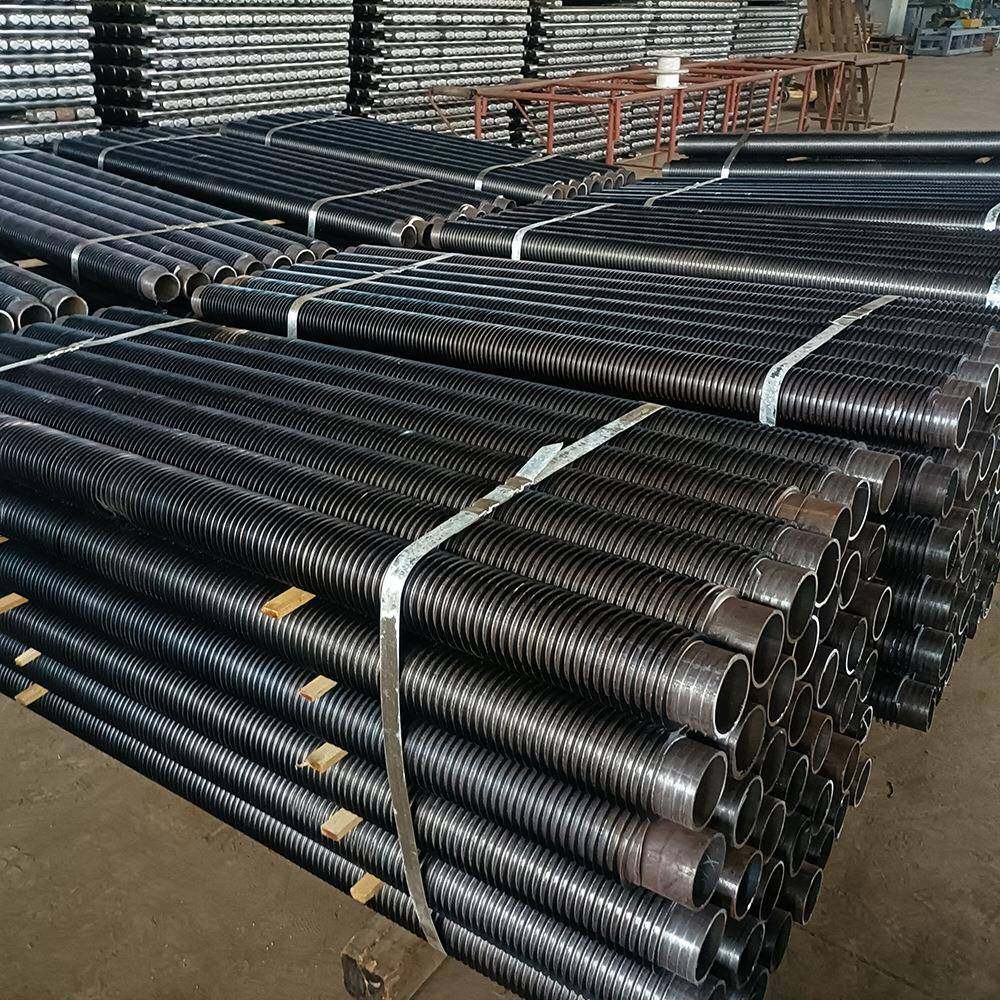 大棚翅片管温室花卉翅片管散热器养殖种植高频焊散热翅片管