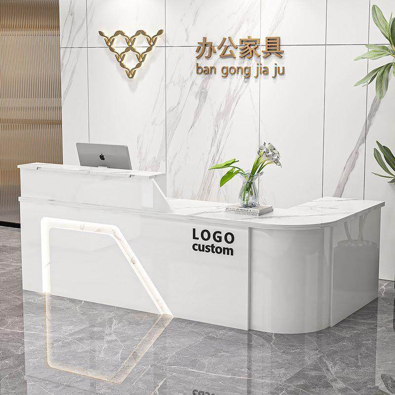 前台桌接待台吧台收银台服务台柜台圆弧店铺小型水果店超市美容院,机械设备,其他机械设备,淘宝优惠券,粉丝福利购,淘宝优惠卷