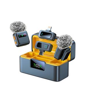 私模B18无线领夹麦克风短视频拍摄直播领夹麦智能降噪收音麦