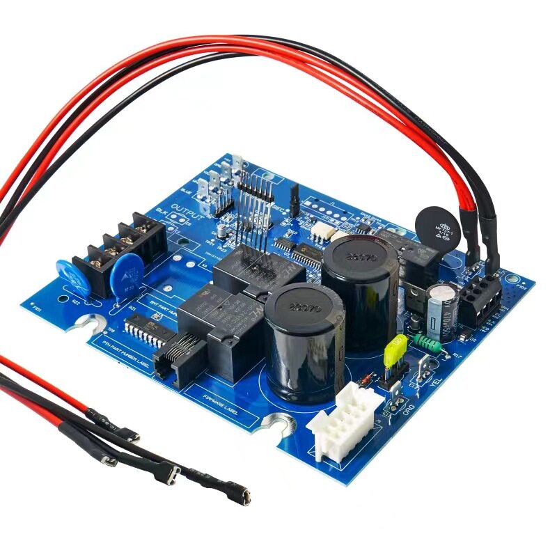 GLX-PCB-RITE盐氯化发生器主板无铅喷锡普通工艺机械成型蓝色