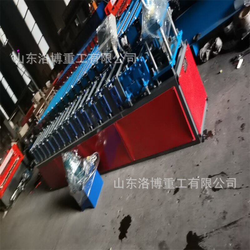全自动U型卡槽成型机镀锌带钢大棚骨架压瓦型设备滑道轨道冷弯