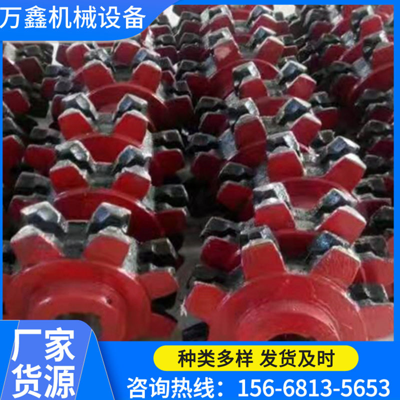 矿用刮板机链轮窝式链轮TH型铸钢链轮30T40T健齿链轮工业链轮总成