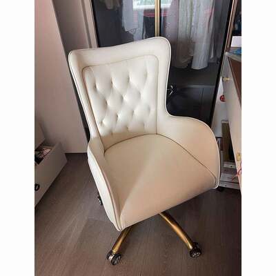 商务脑椅设电计直师艺术家转椅家用书房妆靠背椅老LSG-QQ91板椅办