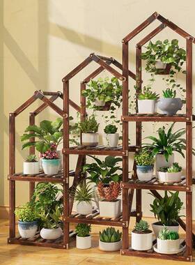 花架台025新款多肉花盆置阳物架物摆放架造型花架子2XTN客厅落地