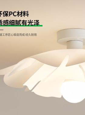 代网红孩花浪瓣灯儿童房房间女吸顶64160灯现简约卧室灯具漫温馨