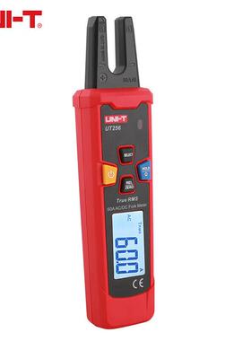 133交UNI-T钳形表单200A形真有效值数字叉形交流钳表UT2流56A