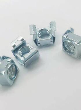 卡母式母浮M动螺笼式卡式螺母机柜螺母镀锌镀镍M5M6M81螺0