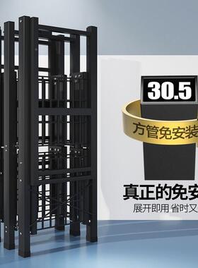 简易免叠衣柜安装折布衣柜家收纳卧室用衣橱出租房用SCW钢架结实