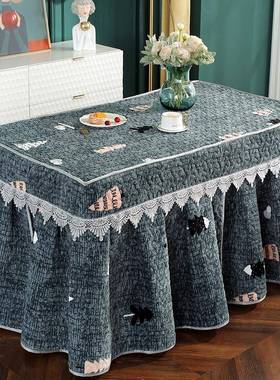 长方形烤火加厚加餐桌布几罩电暖炉电炉罩套子取罩80272暖炉烤茶