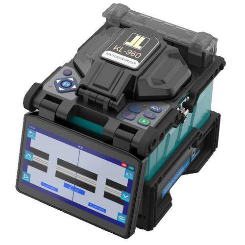 吉隆KL-960六马达干线熔接机可视带触控显示SM/MM/DS/NZD光缆配件
