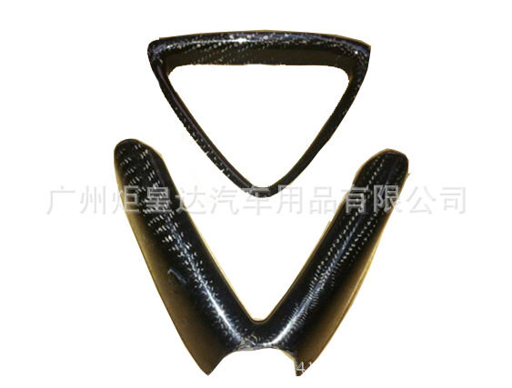 专用于RX8改装马自达RX8碳纤维标志框装饰件