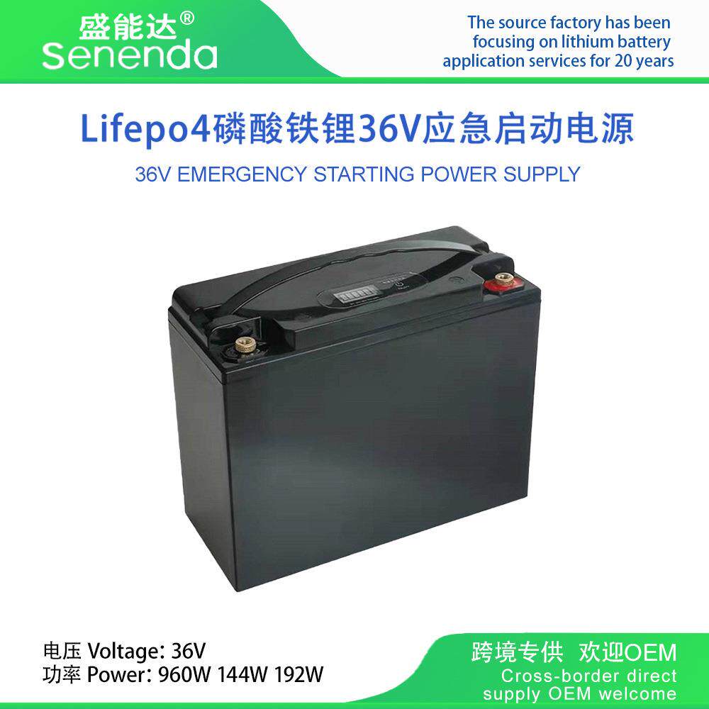 36V磷酸铁锂lifepo4储能蓄电池滑板车移动家庭备用电源应急储能