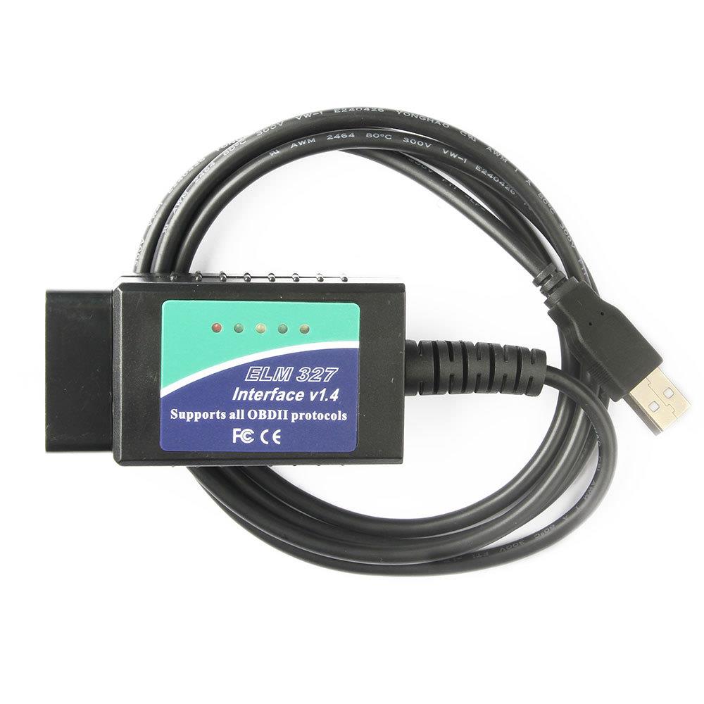 OBD2ELM327v1.4PIC25k80FT232RLUSB不带开关汽车故障诊断仪