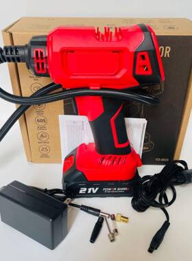 外贸2305A款锂电充气泵锂电车载两用裸机(MT插口)