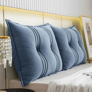 小清人新头靠床24934垫卧室榻榻米软包上靠背床客厅沙发靠枕护腰