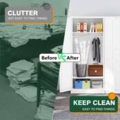 2025跨现代卧室境KWN家具衣柜储柜衣橱多板层搁衣物柜