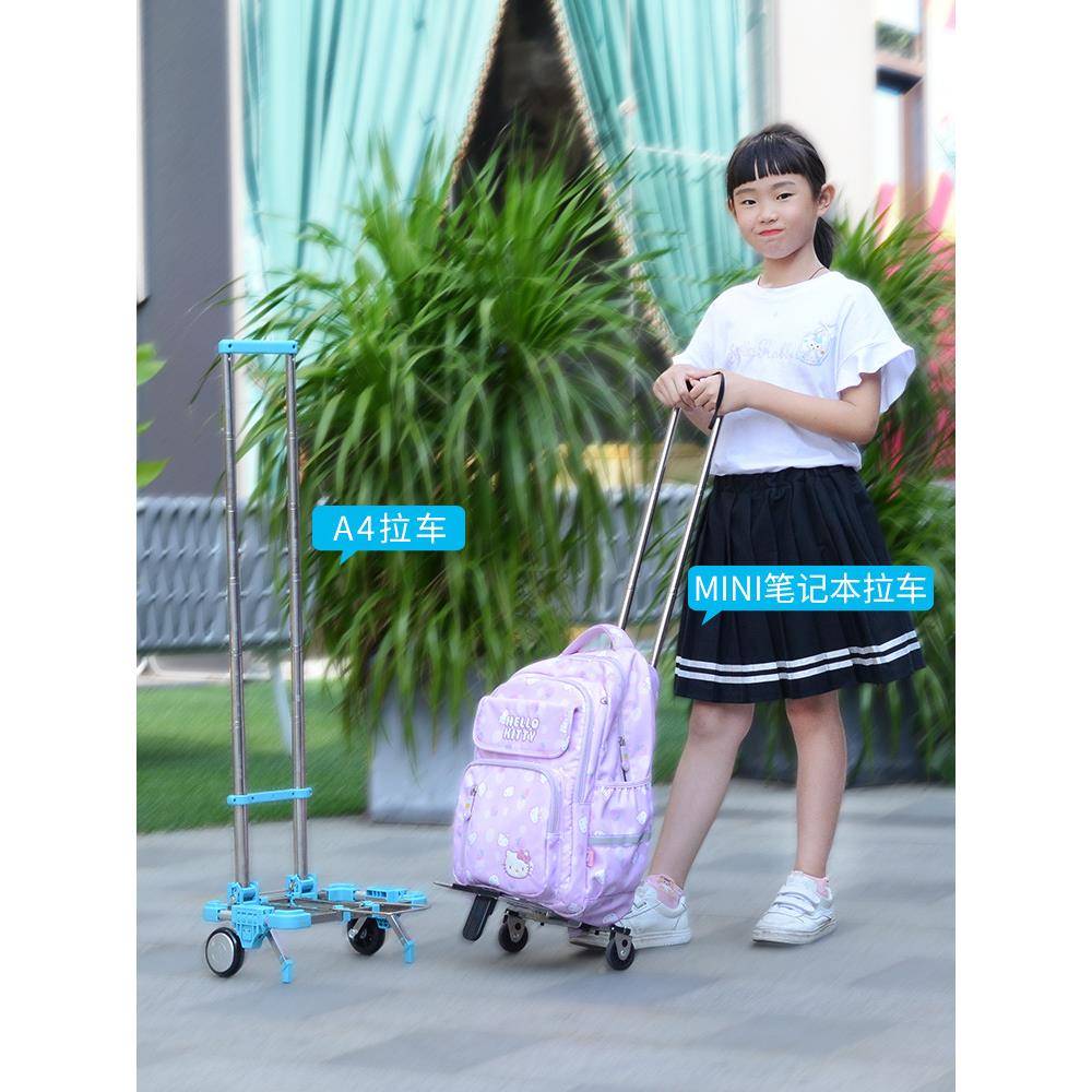 迷你买菜拉车可折叠便携手拉车家用购物拉货小F95T5HM8拖车搬J运