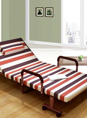 Foeldi高ngbd35361加加硬折叠床1.2单双人午休午睡陪护床酒店米加