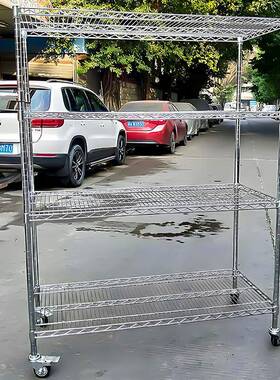 不钢货防静电锈镀30756铬线网架金属架车间展示周转物料车仓库镂