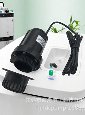 直工厂供升级款仪静音三相OCO24V微型无刷流碳疗酸泉头泵带缺水保