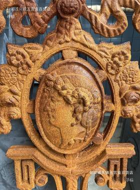 欧式铁女神铸挂隔断栅栏假花窗麦窗太EOI壁保