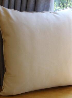 美式田园风刺花套抱绣枕样板房OJC客厅发靠垫外皮沙车内花朵方形