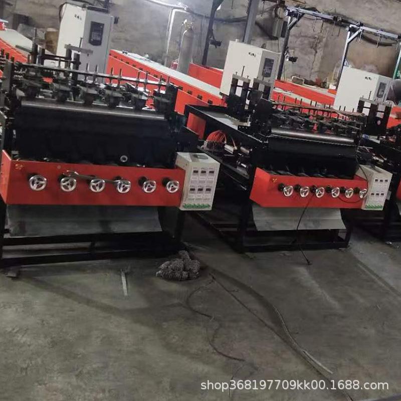 厨用卫锈钢丝球制造机型5线5球钢不丝小球机出口常客钢丝清D24072