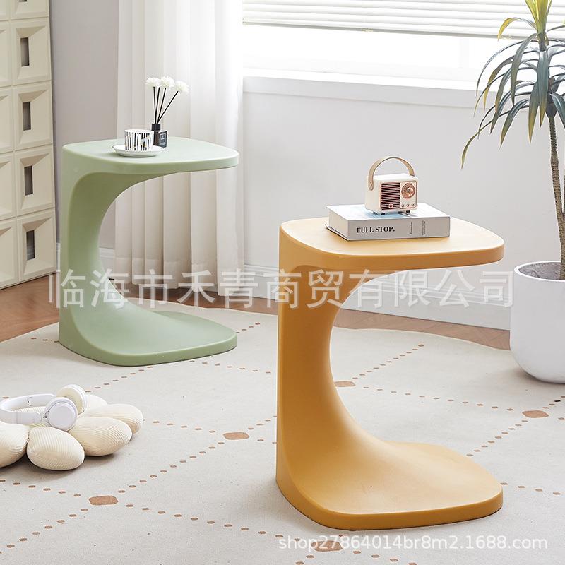 家轻奢用卧室意头床边几桌小户型迷你异形茶几客厅80491简约沙发