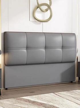 205新款轻NNE奢靠背2靠床头软体包一现代简约落地实木双人板高档