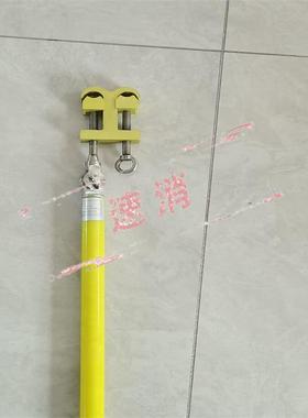 可式锁线杆夹水接32689引线杆平线夹高压引线断杆夹头锁杆线调夹