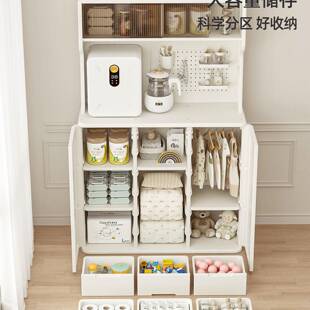 美高熊宝物宝喂养台儿童纳F99S99JS衣柜用品多落层置架婴儿玩具收