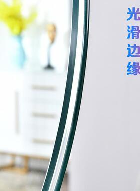 F76S88TT圆桌钢化玻店定璃做酒实木茶几透明家用圆形藤台椅面餐桌