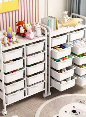 儿童玩具架子宝宝玩具动分类多层大容收量儿UUQ童纳房落地可移整