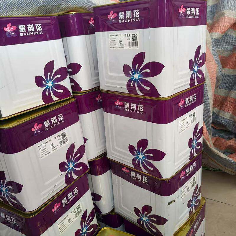 紫荆花朗清漆味漆WLRPU怡聚氨酯木器漆清面白透明清底漆家具漆水
