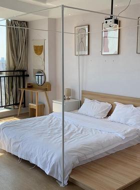 ALI支6制单独的定宫廷蚊帐架子加厚粗1.米2四F76J9MJT柱单卖1.51.