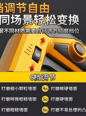 手面持三头无尘打磨机37425电动机地坪研磨磨边混凝土水地抛光翻