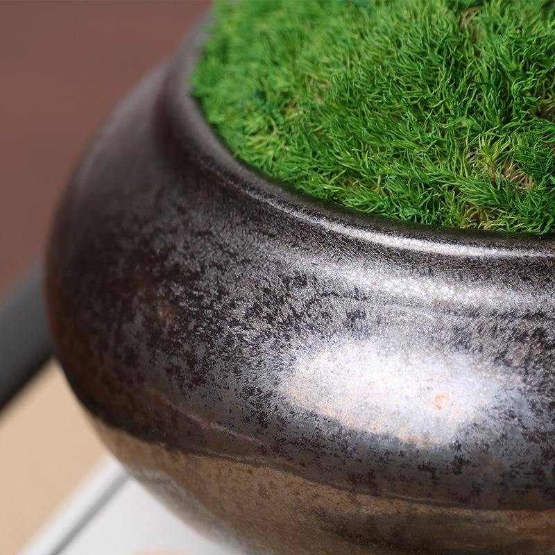 新JC5884中玄式盆栽茶壶托盘摆件样视板房茶室软柜装饰品关电茶几