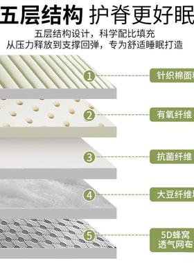 床垫软折垫地27979睡垫家用可铺叠双防潮地垫打地铺单人租房