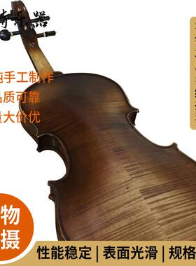 手木工实小提琴演入门专业级演奏乐器初64822学者儿童成人奏练习