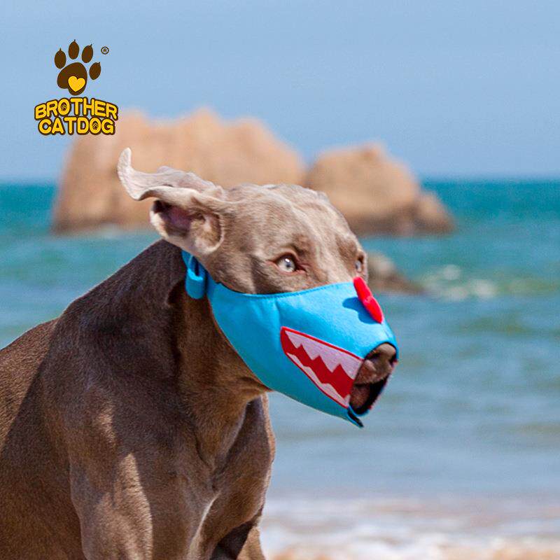 COK狗嘴套防防咬宠物嘴叫套大型嘴犬狗狗外出万圣节搞怪罩