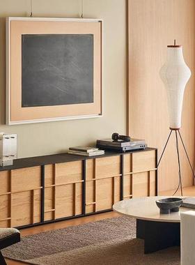 复古简约组19837合柜斗柜实柜木中古组卡门客厅收纳柜电视柜床头