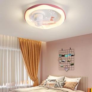 温馨儿10786童房男孩女孩室静音卧眼风扇风灯客餐厅护语音智能摇