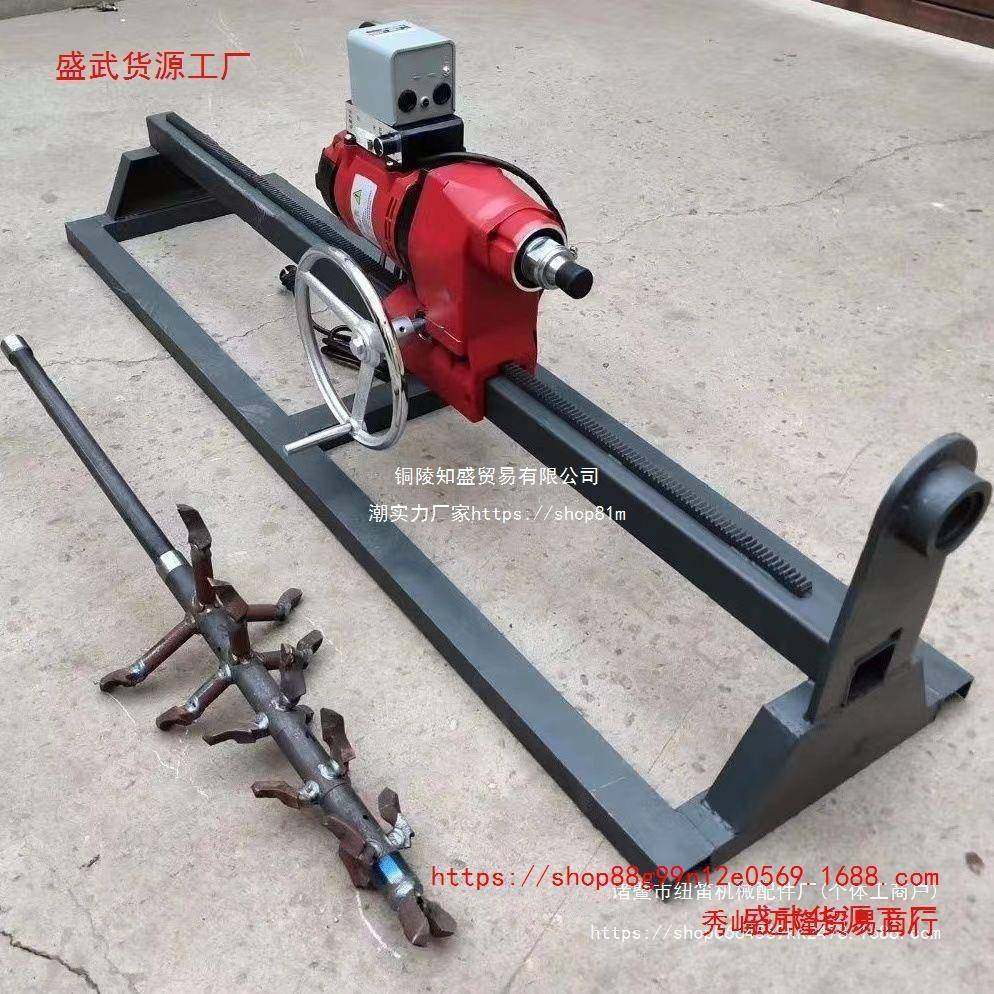 CSS铺过路钻机水钻自动台式穿管道孔打孔孔机横向管机改造圆公路