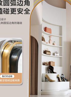 镜全身镜服装店试衣镜落地衣镜家用显瘦颜美显80792高直播大穿子