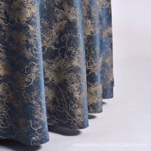 圆GJN形餐桌布加厚台酒店大圆桌布布艺桌店宴会圆饭桌餐布餐厅桌