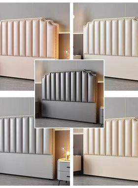 R5X床头软包头2025年新落款靠背简约65056现代豪华地实木床板科技